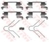 TRW PFK364 Accessory Kit, disc brake pads